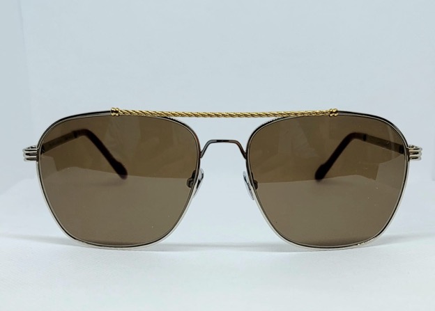 1280 silver with gold bar brown front